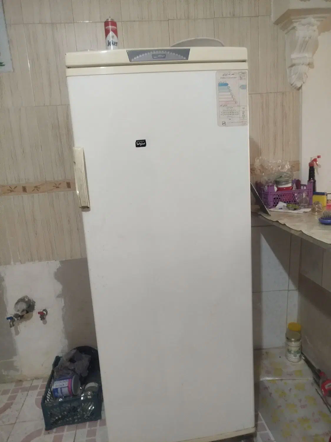 یخ چال قدیمی سالم خوب بدون مشکل|یخچال و فریزر|قهدریجان, |دیوار