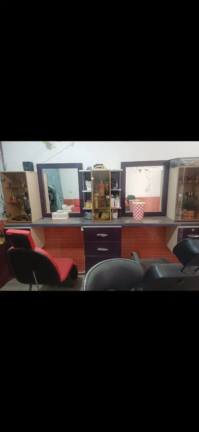 دکور ارایشگاه|آرایشگاه و سالنهای زیبایی|بجنورد, |دیوار