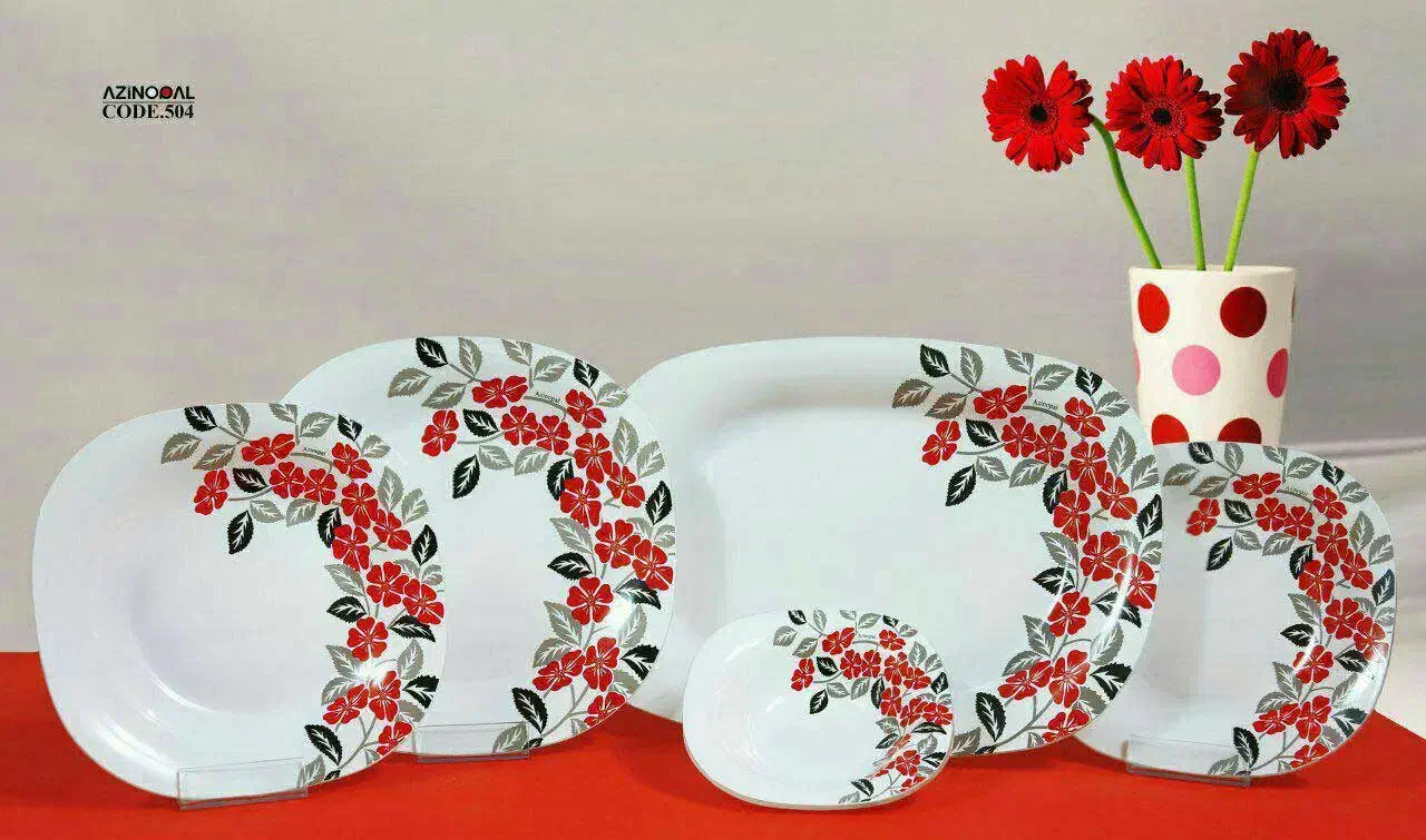 سرویس غذا خوری اذین اوپال25تیکه|ظروف سرو و پذیرایی|ایوانکی, |دیوار