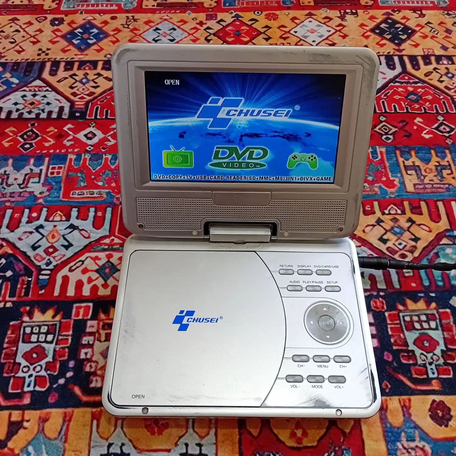 مانیتور ۷ اینچ پرتابل|پخش‌کننده DVD و ویدیو|تهران, خاوران|دیوار