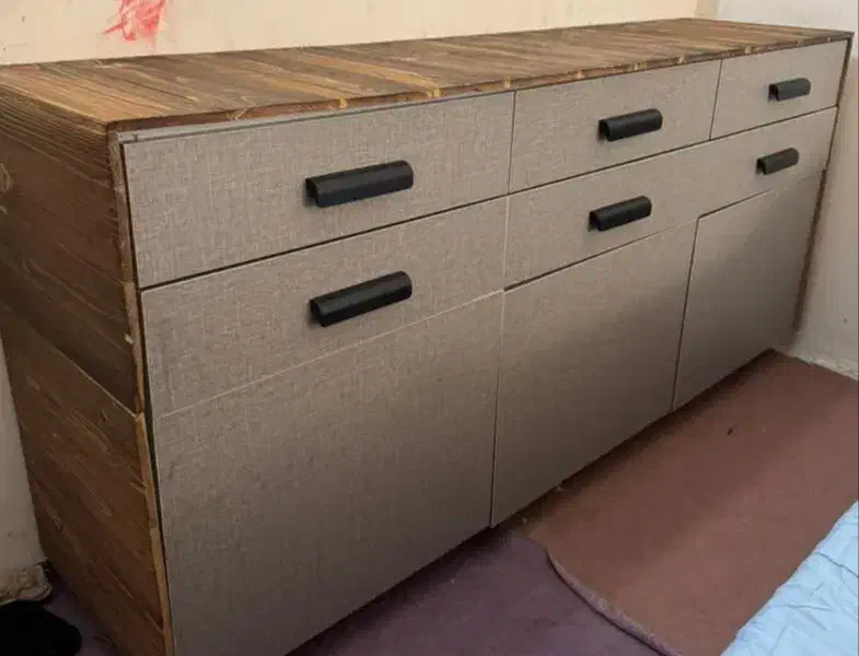 میز کنسول چوب برند طرح ترک ، دراور ، کشو ،درحدنو|بوفه، ویترین، کنسول|مشهد, آزادشهر|دیوار