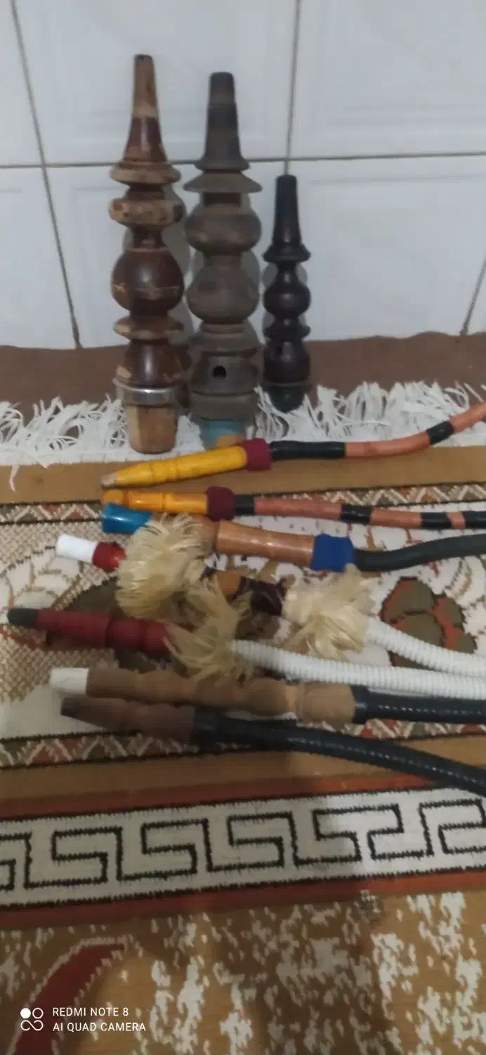 تنه قلیون و شلنگ قلیون|کلکسیون و سرگرمی|خرمآباد, |دیوار