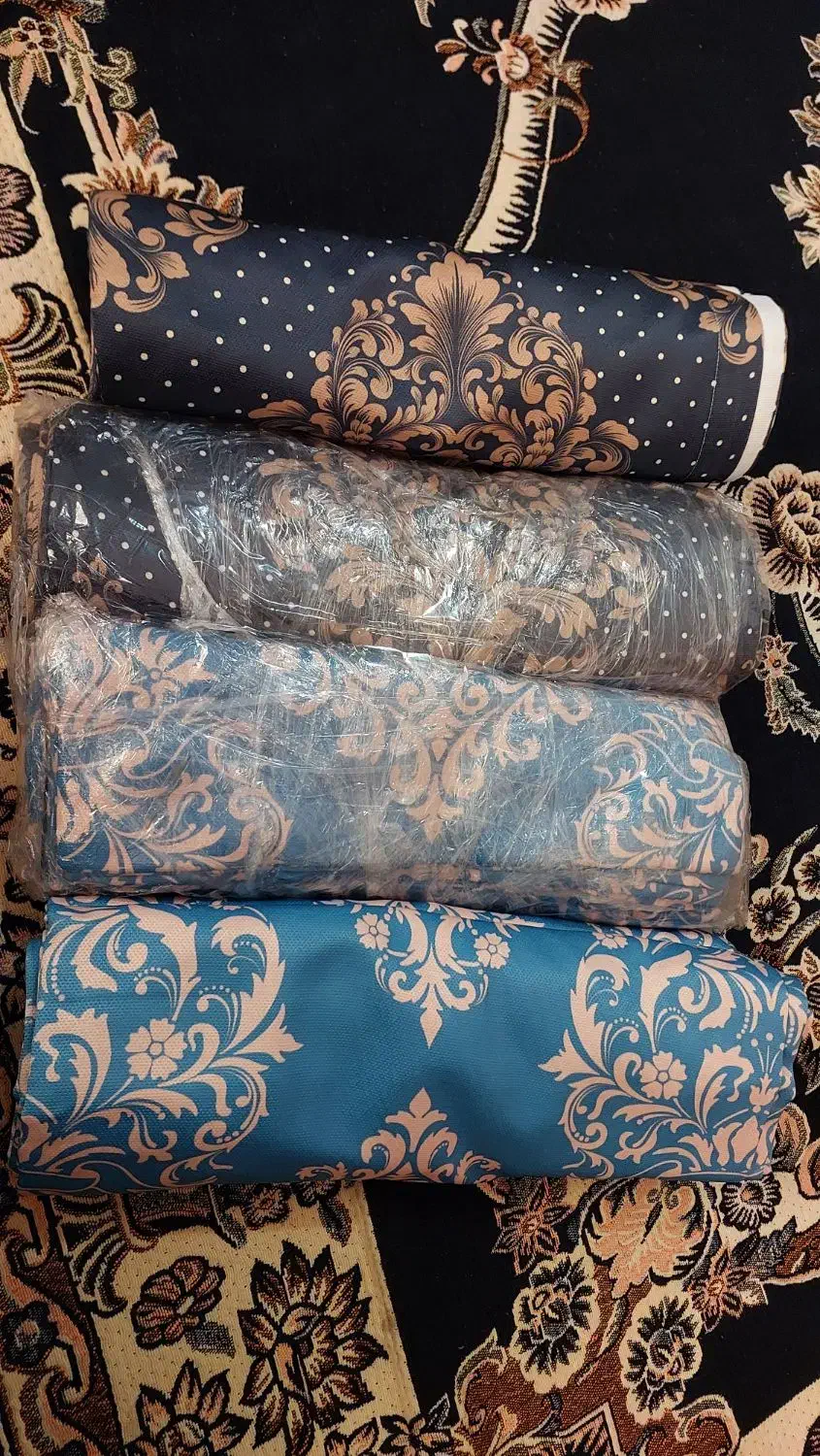 ۲ جفت پرده هازان مدل شب و روز کاملا نو|پرده، رانر، رومیزی|قدس, شهرقدس|دیوار