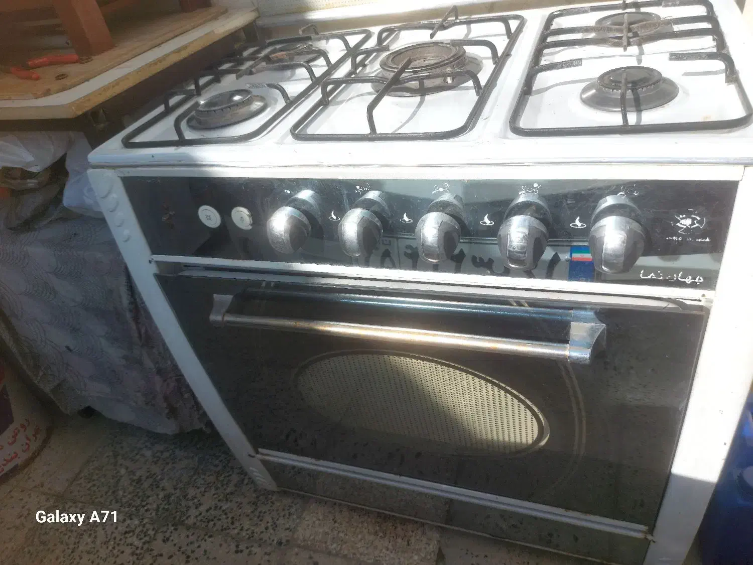 اجاق گاز پنج شعله طرح فر|اجاق گاز و لوازم برقی پختوپز|سنندج, |دیوار