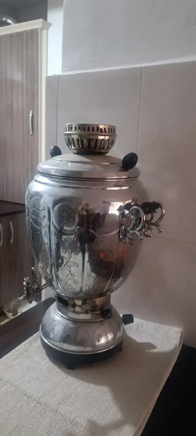 سماور برنزی 10لیتری|سماور، چایساز، قهوهساز|سهند, |دیوار