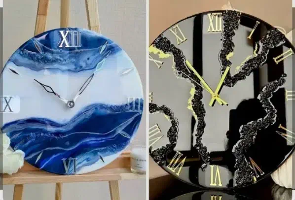 قبول سفارشات انواع ساعت رزین با تخفیفات روز مادر|ساعت دیواری و تزئینی|کرمان, |دیوار