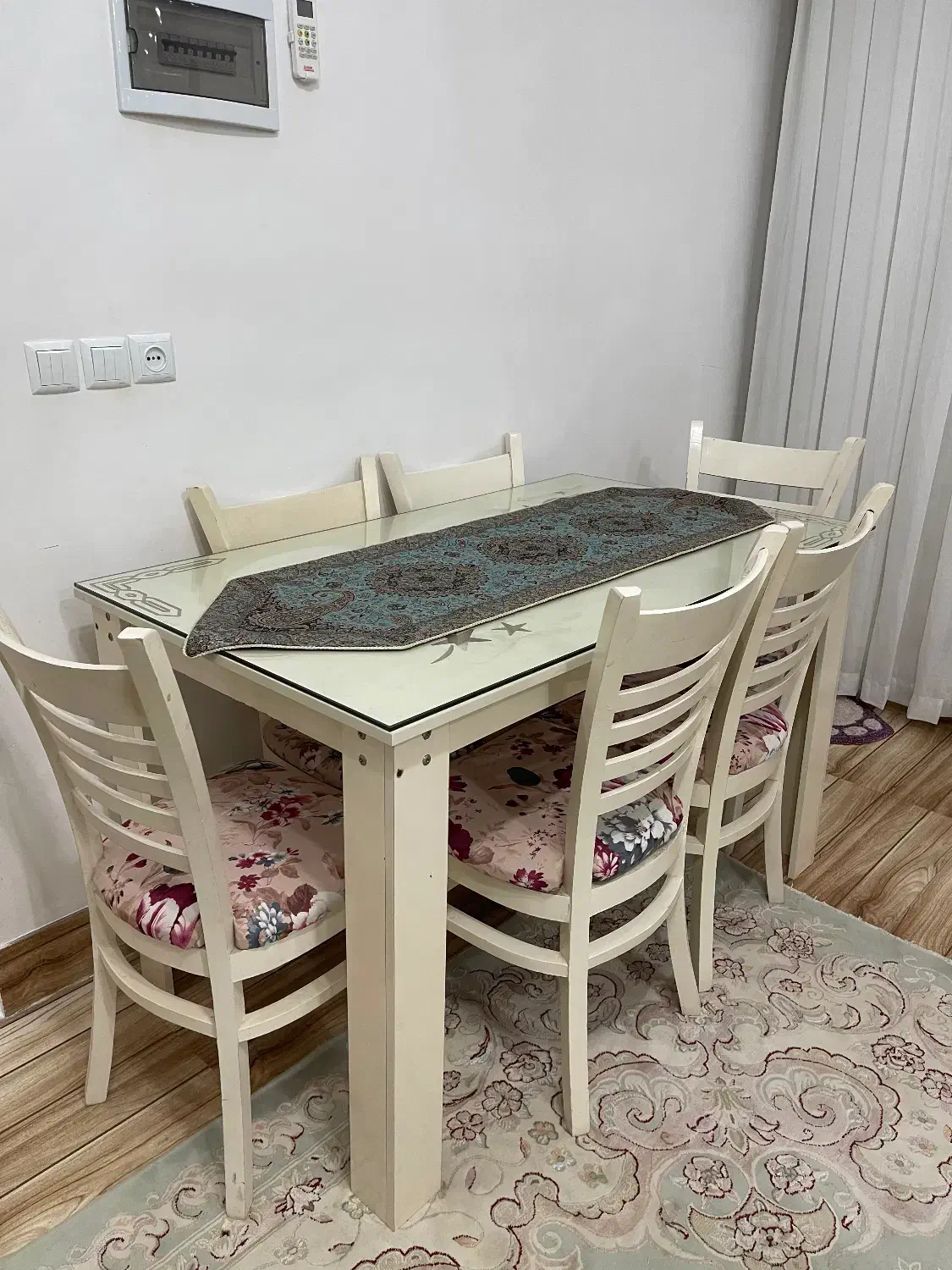 میز غذاخوری 6نفره|میز و صندلی غذاخوری|پارس‌آباد, |دیوار