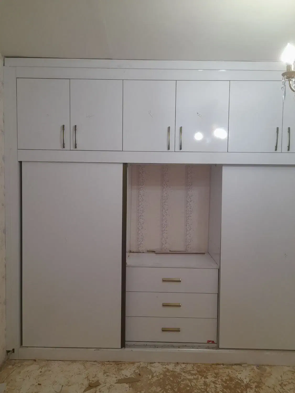 کمد دیواری درب ریلی ام دی اف|جاکفشی، کمد، دراور|تبریز, |دیوار