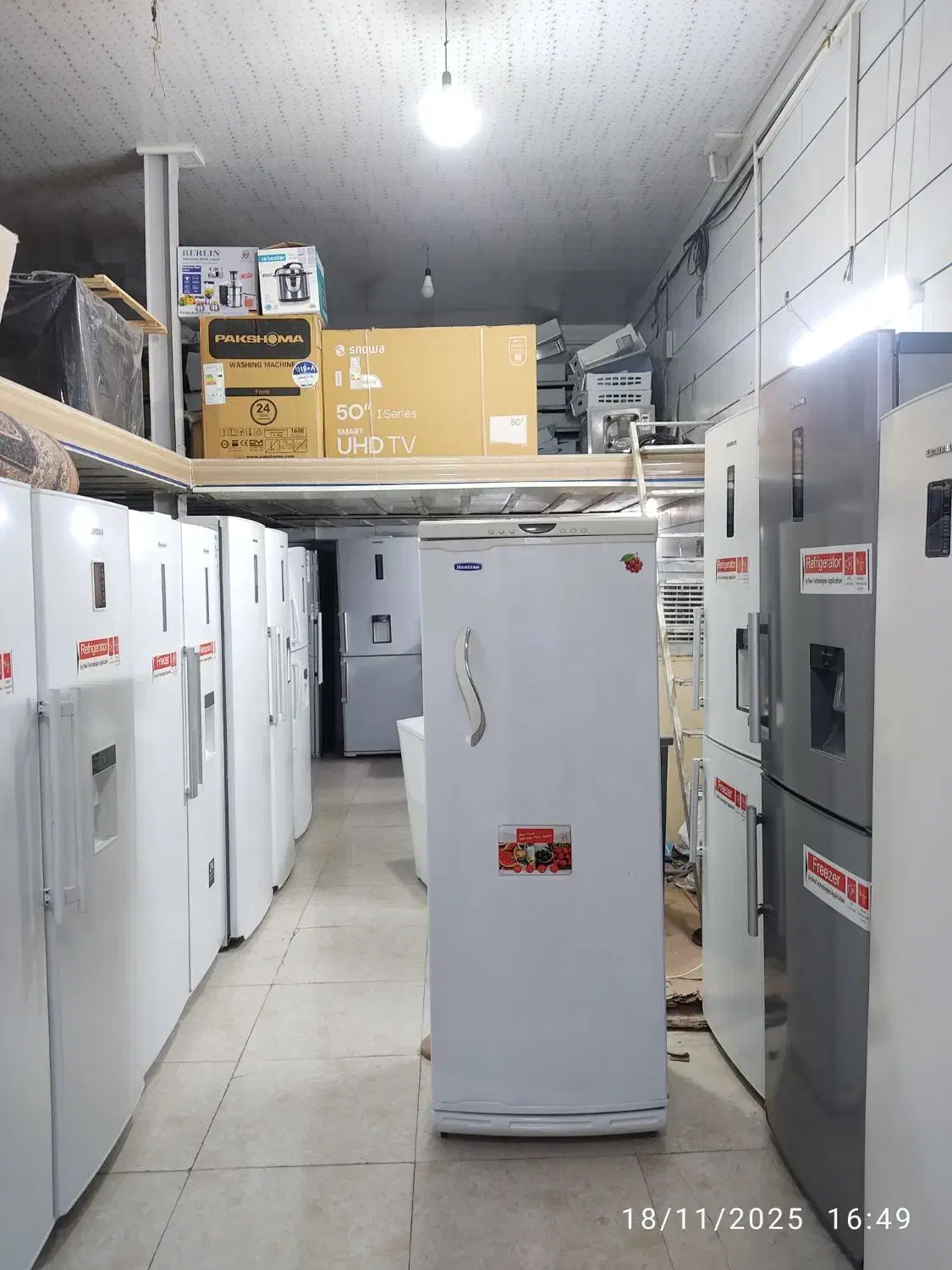 مطمعن و با اصالت (یخچال هانیزان در حد نو)|یخچال و فریزر|قزوین, |دیوار