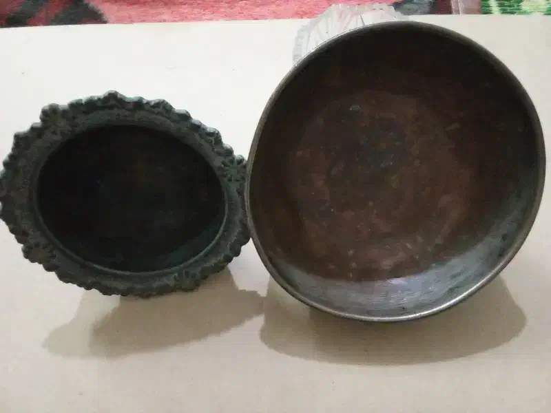 دو عدد کاسه خیلی قدیمی|کلکسیون اشیاء عتیقه|صباشهر, |دیوار