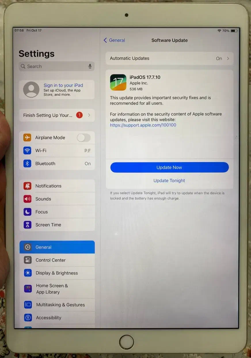 ipad pro (10.5) 2017 wifi 256GB|تبلت|تهران, جوادیه|دیوار