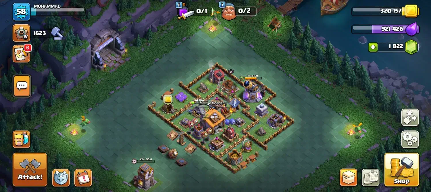 اکانت کلش|کنسول، بازی ویدئویی و آنلاین|بندرعباس, |دیوار