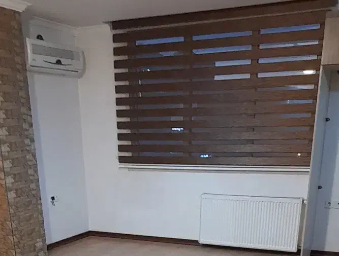 پرده زبرا رنگ قهوهای|پرده، رانر، رومیزی|ارومیه, |دیوار