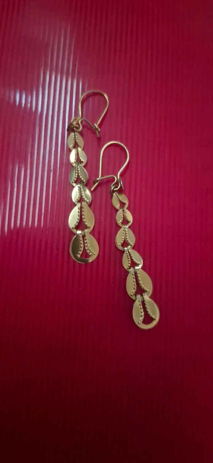 فروش گوشواره گندمی و آویز|جواهرات|یاسوج, |دیوار