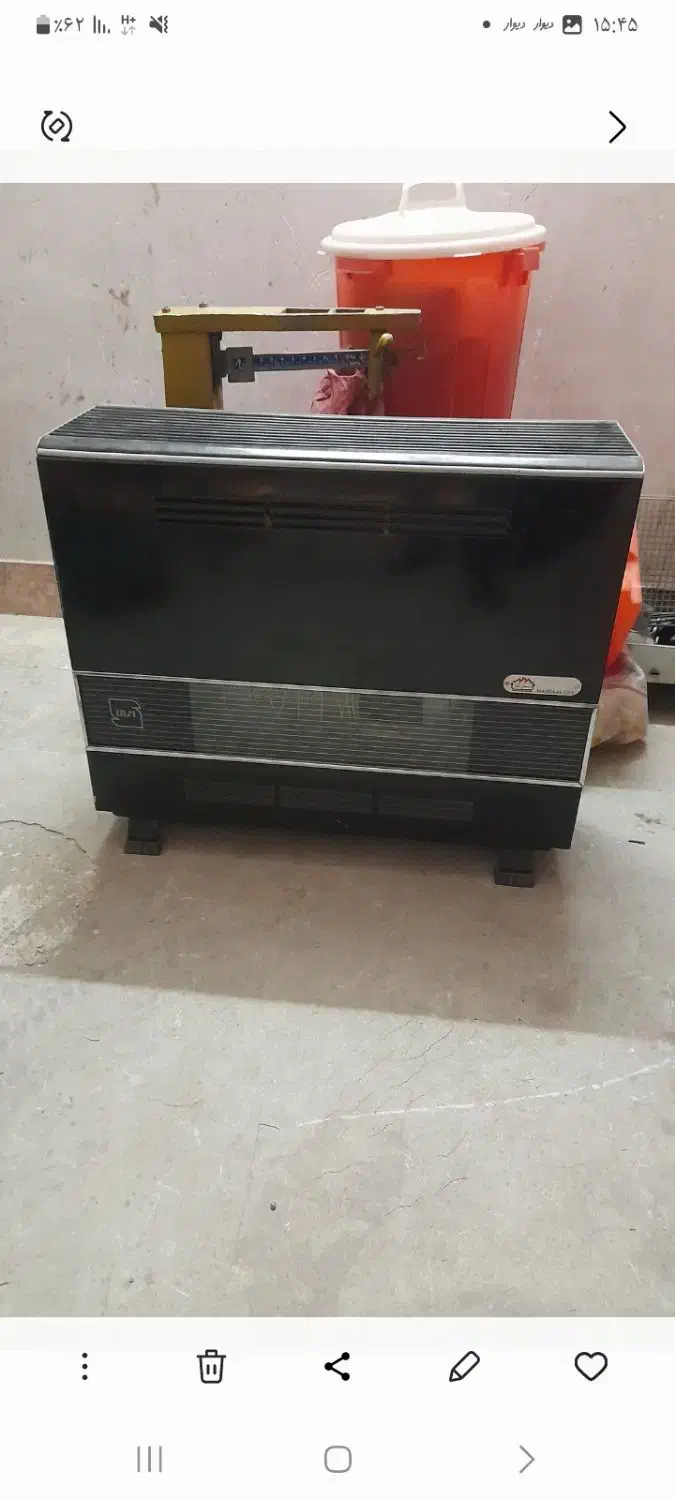 بخاری گازی مشعل گاز|بخاری، هیتر، شومینه|نسیم‌شهر, |دیوار