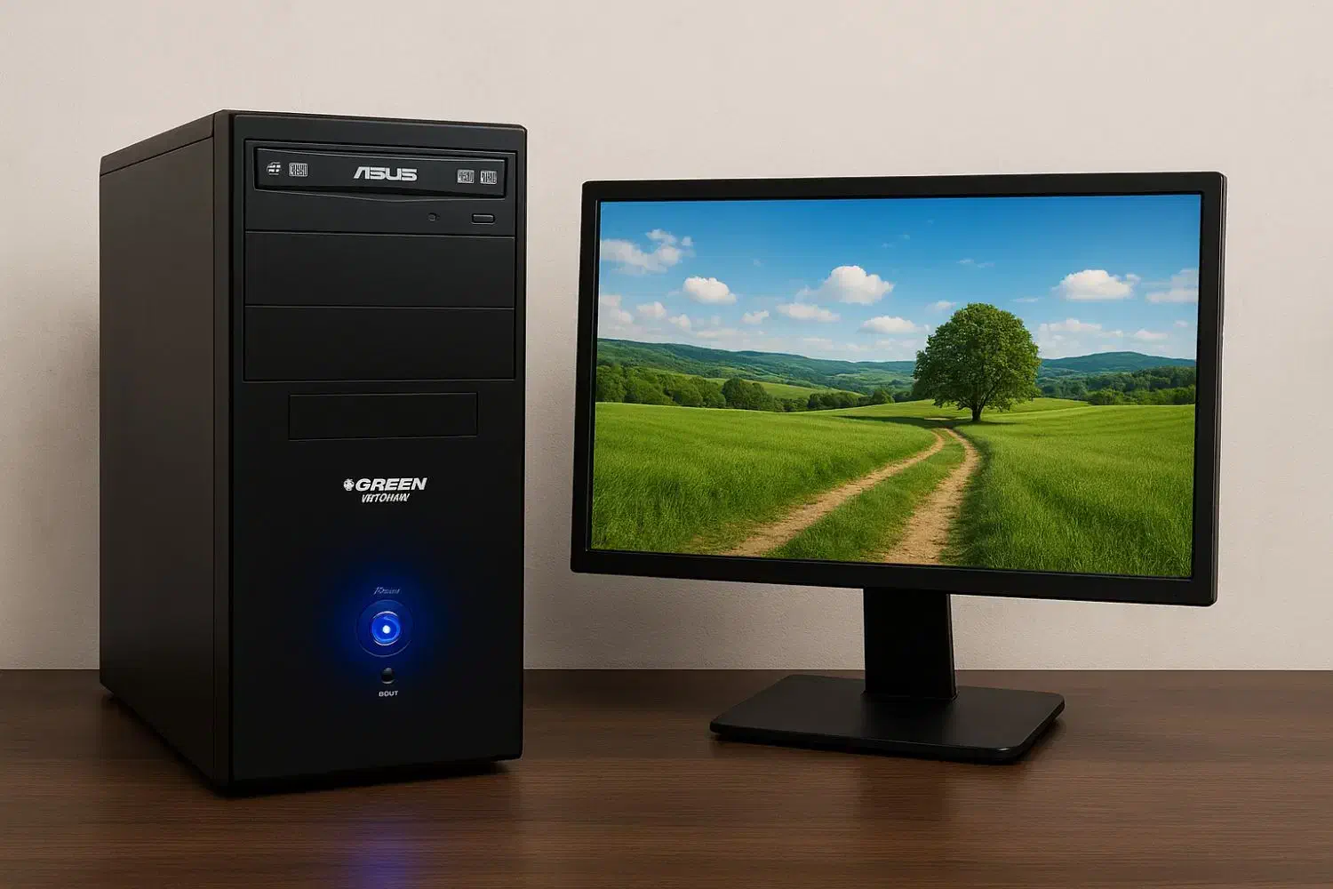 سیستم گیمینگ و اداری حرفه ای|رایانه رومیزی|قم, انسجام|دیوار