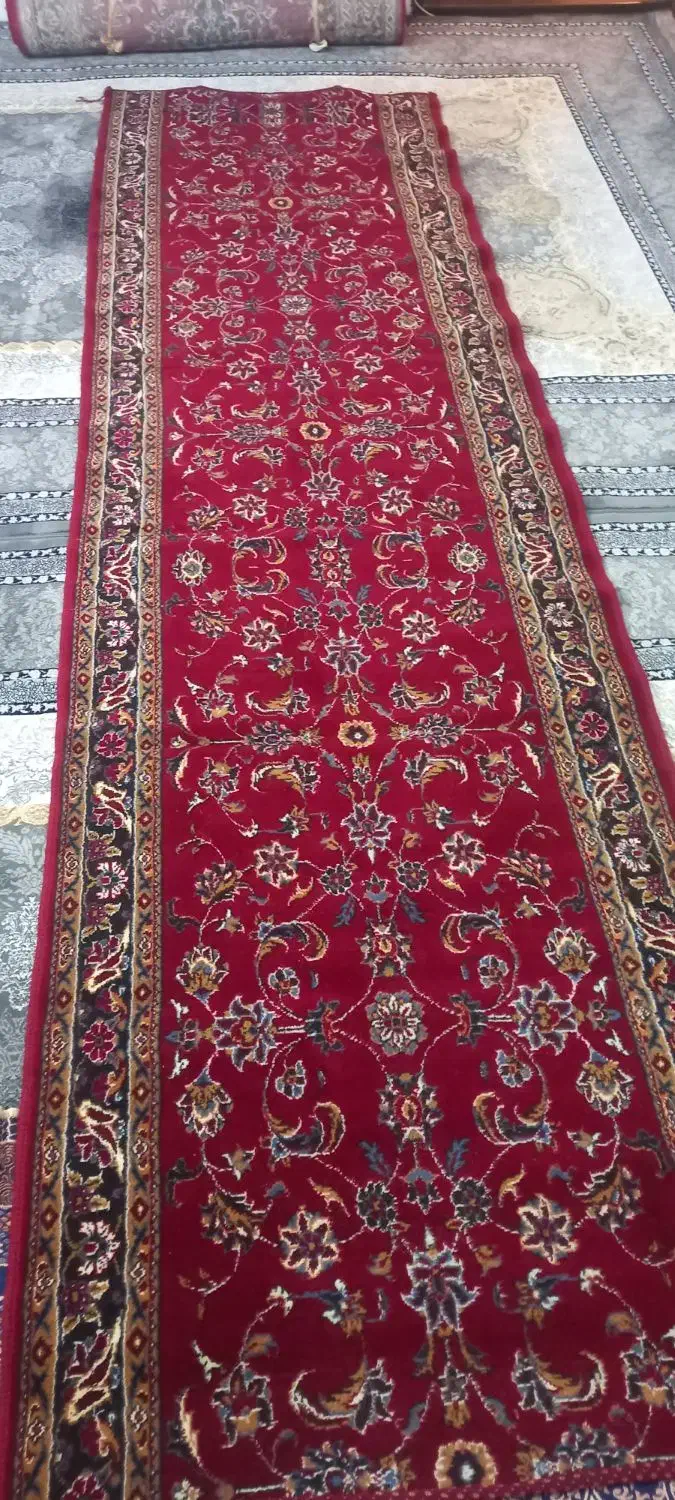 فرش کناره ۴ متری سالم نو|فرش|مشهد, نوده|دیوار