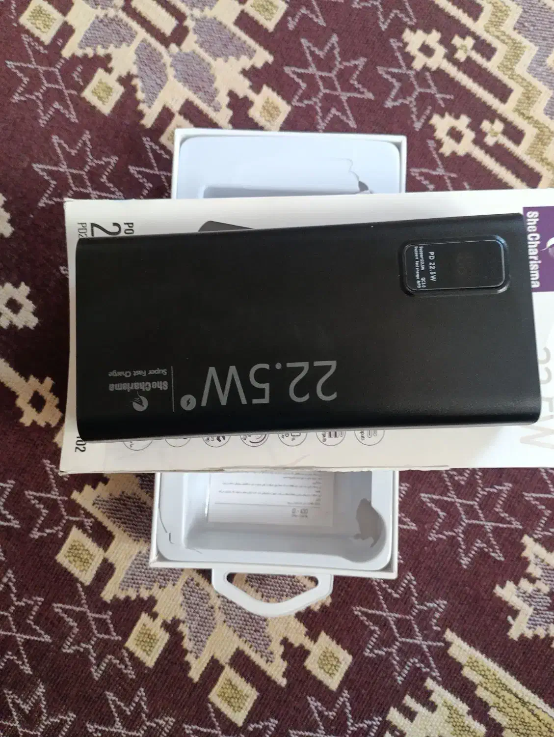 پاور بانک she charlsma|لوازم جانبی موبایل و تبلت|لالجین, |دیوار