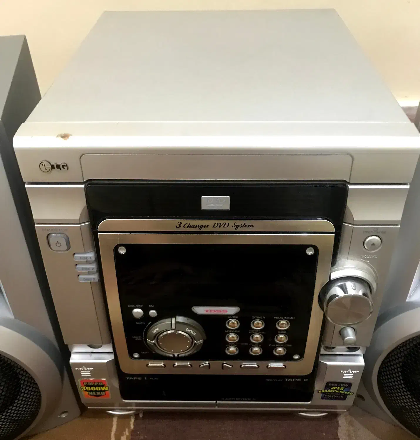 ضبط به همراه یک جفت باند ال جی اصلی|سیستم صوتی خانگی|تهران, تهرانسر شرقی|دیوار