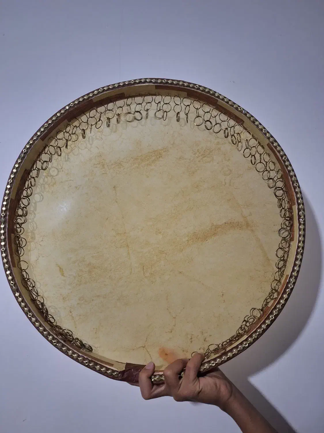 دف در حد نو|سازهای سنتی|آباده, |دیوار