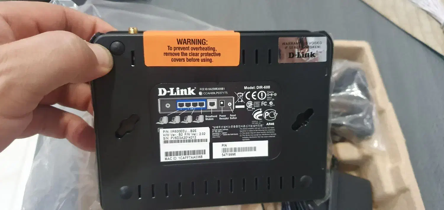 روتر بی سیم خانگی دی لینک N 150|مودم و تجهیزات شبکه|تهران, حسین‌آباد|دیوار