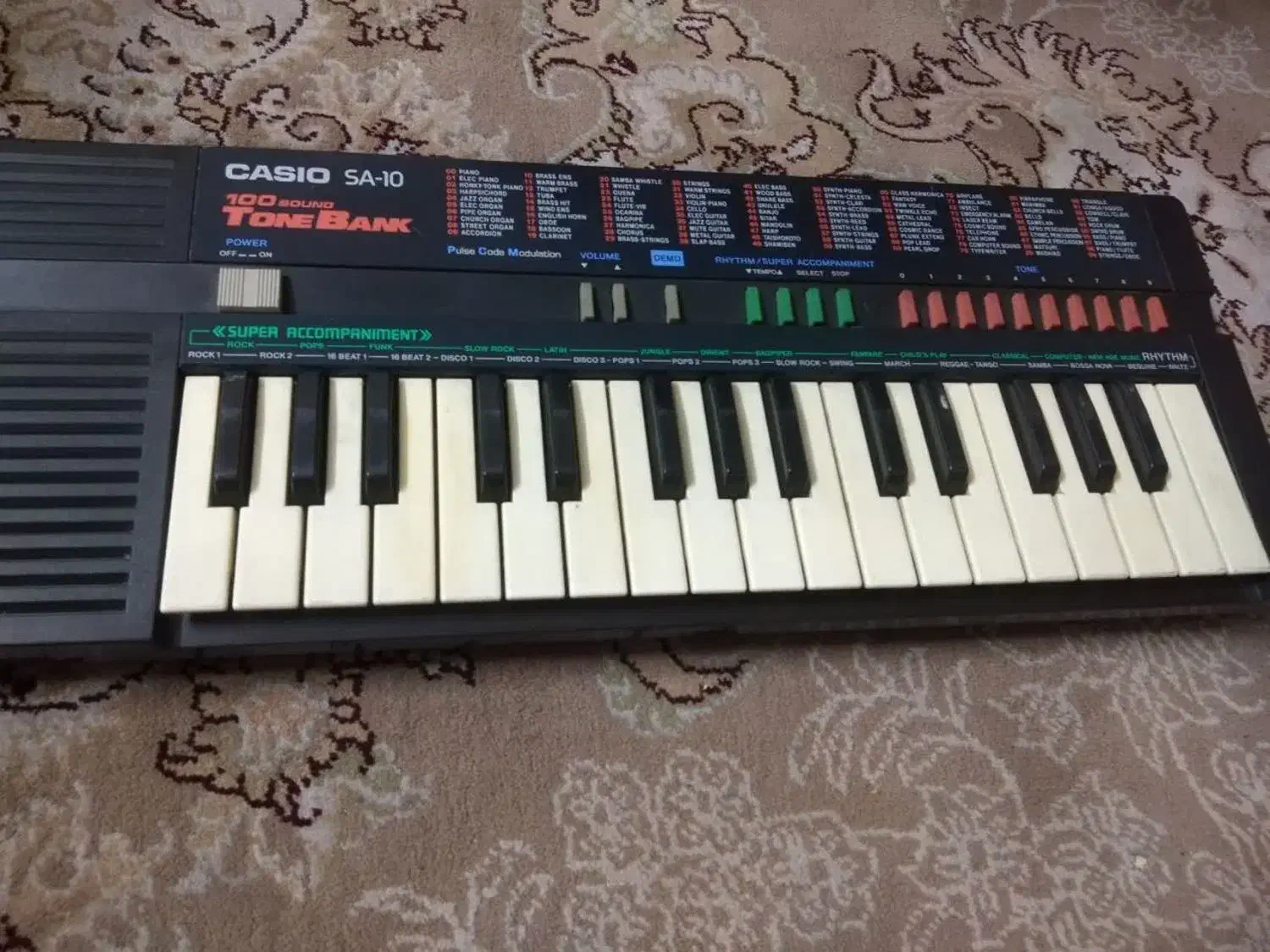 ارگ کاسیو ژاپنی|پیانو، کیبورد، آکاردئون|تهران, خاوران|دیوار