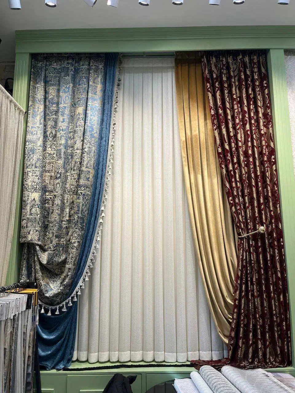 تعمیرات انواع پرده|خدمات نظافت|تهران, سعادتآباد|دیوار