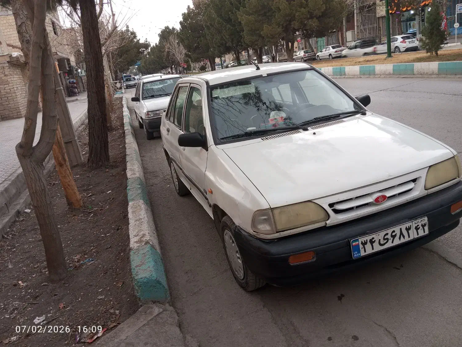 پراید مدل 86سفید سالم|خودرو سواری و وانت|ابریشم, |دیوار