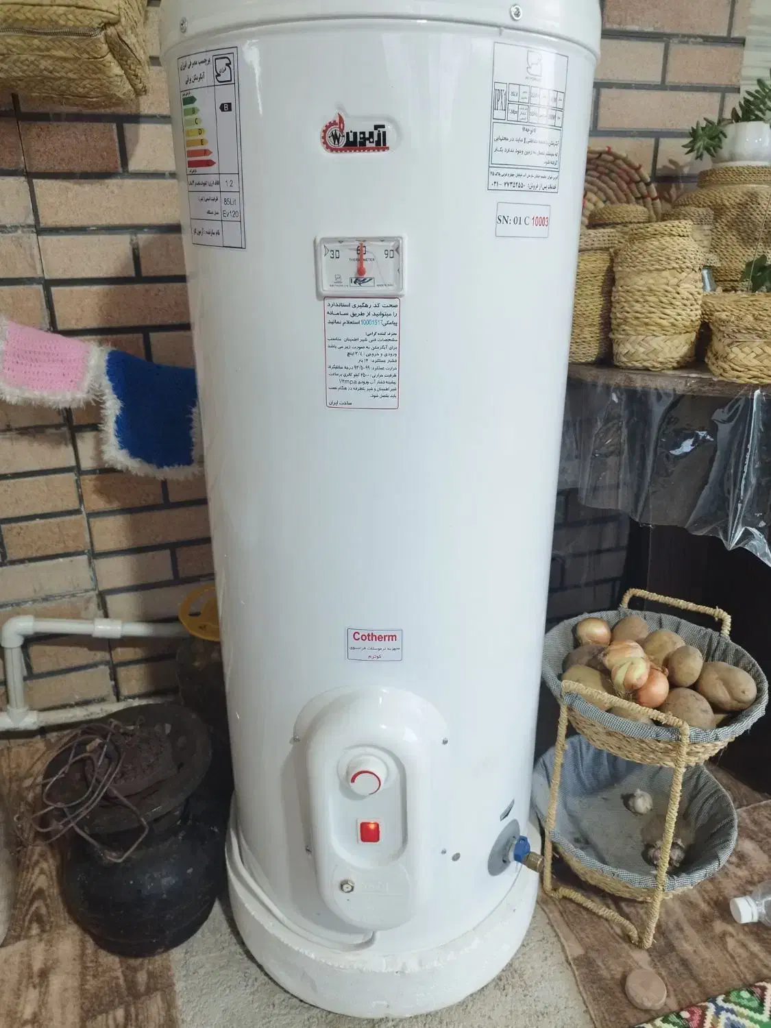 آبگرم کن برقی|آبگرمکن، پکیج، شوفاژ|طاهرگوراب, |دیوار