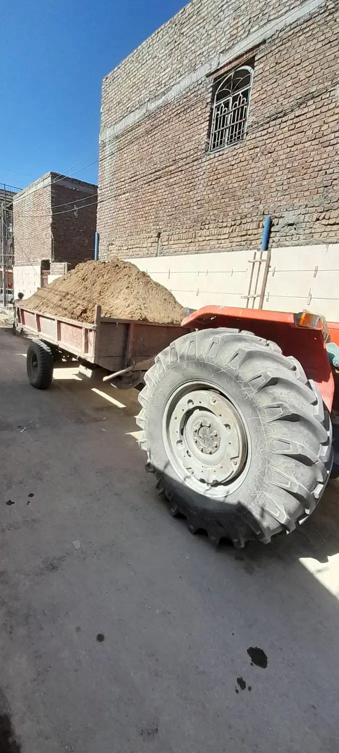 تراکتور حمل نخاله ساختمانی و شن|خدمات حمل و نقل|زاهدان, |دیوار