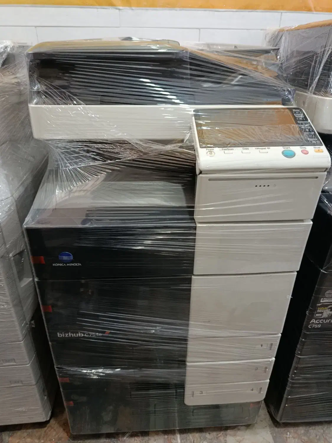 دستگاه کپی ایستاده کونیکا مینولتا 754|پرینتر، اسکنر، کپی، فکس|شیراز, بالا کفت|دیوار
