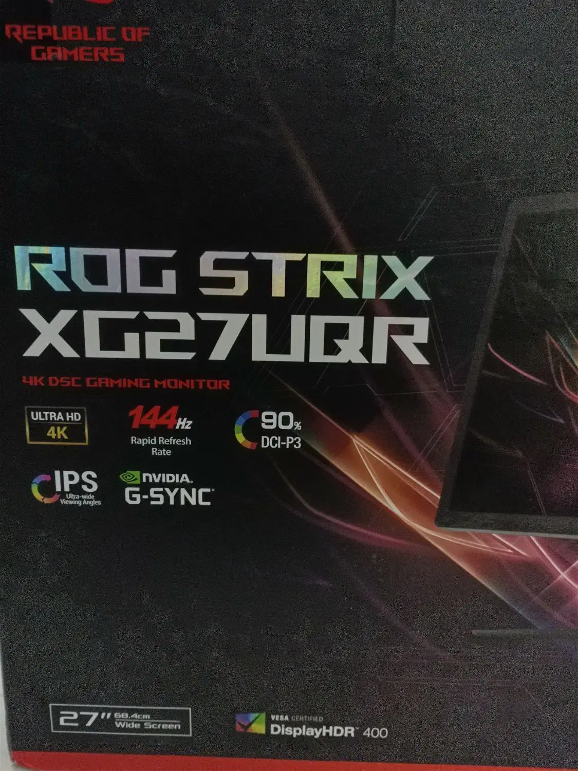 مانیتور ایسوس xg27uqr|قطعات و لوازم جانبی رایانه|اهواز, زیتون کارمندی|دیوار