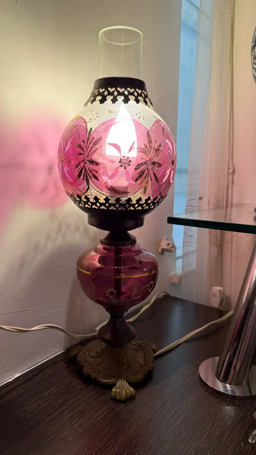 آباژور لاله قدیمی|کلکسیون اشیاء عتیقه|رشت, دیلمان|دیوار