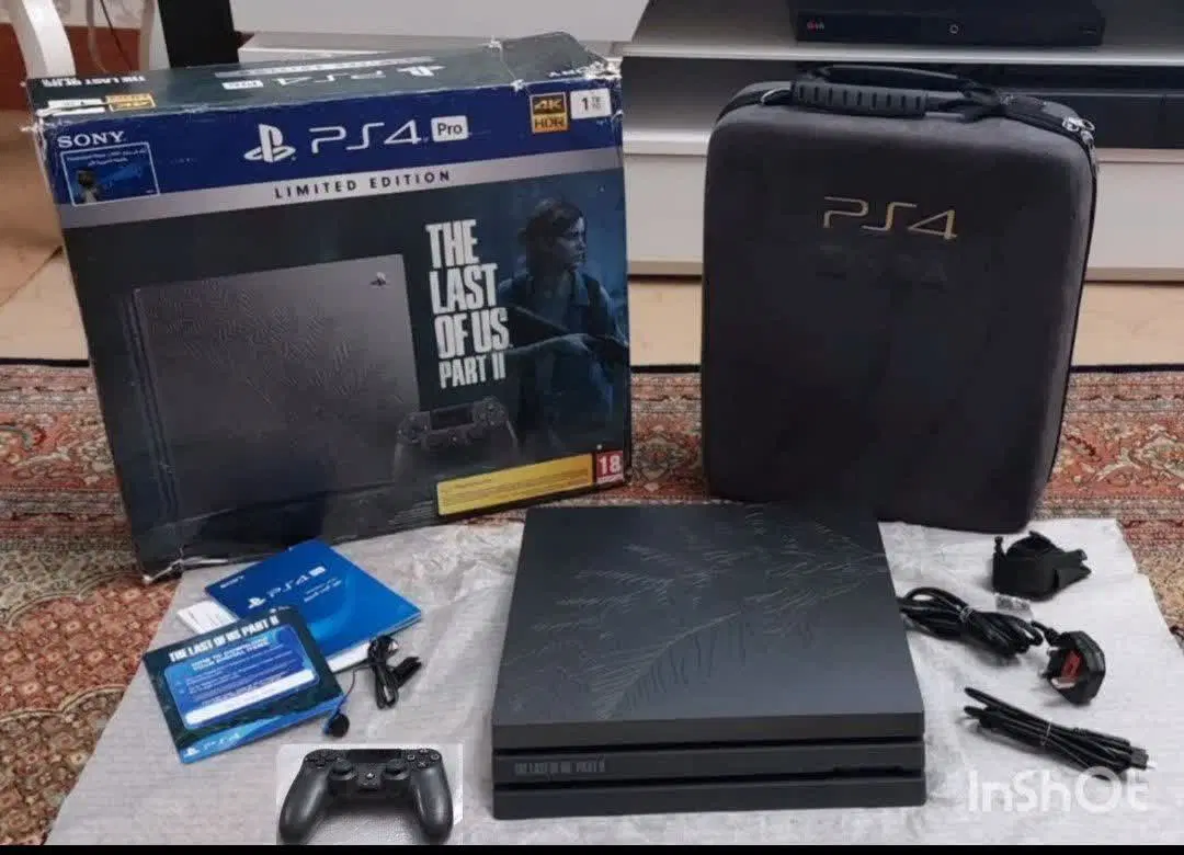 ps4 pro last of us edition|کنسول، بازی ویدئویی و آنلاین|تبریز, |دیوار