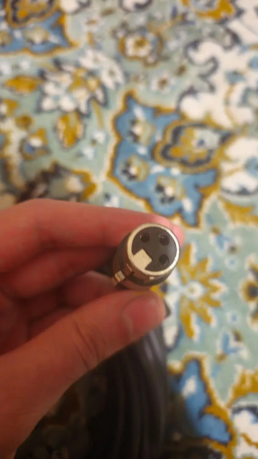 کابل میکروفن کنون ۱۰ متری نو کیفیت بالا|صوتی و تصویری|شیراز, خلیلی|دیوار