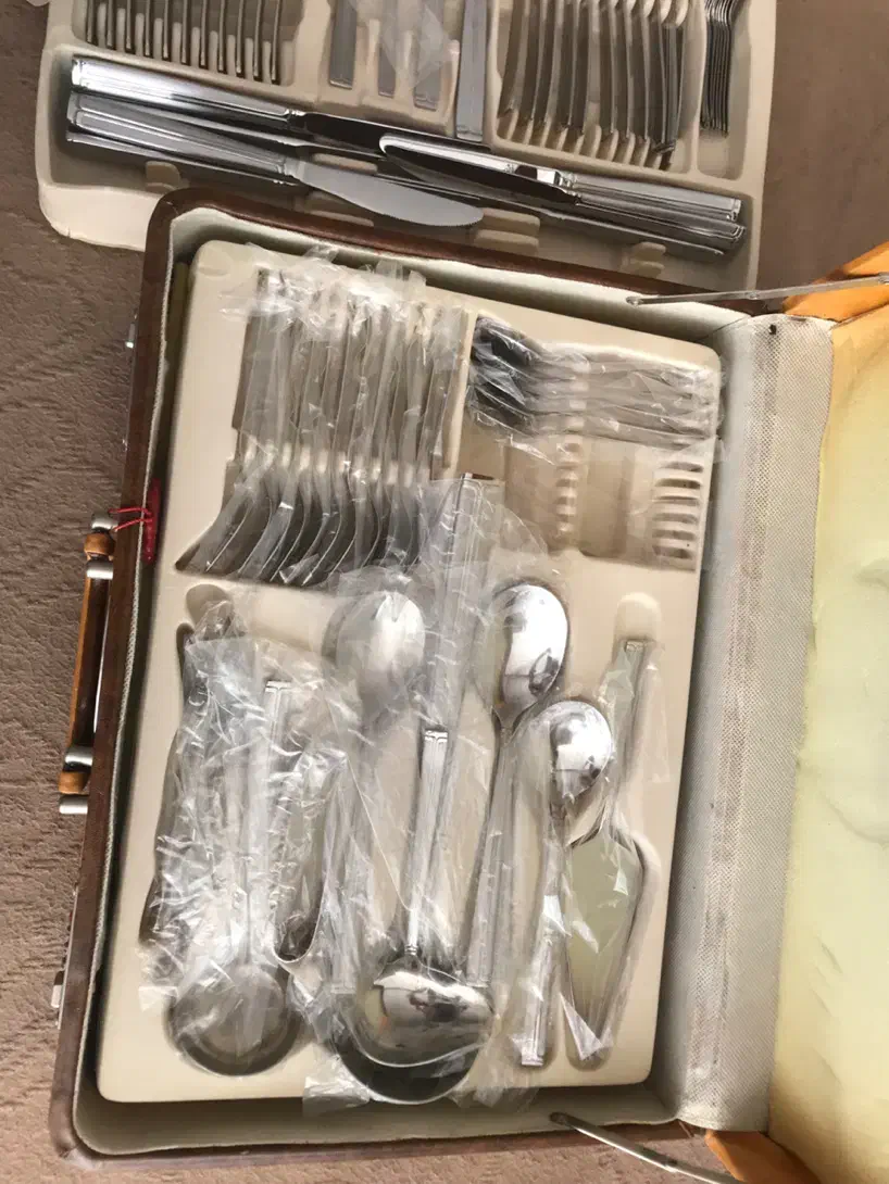 سرویس قاشق چنگال ساخت المان|ظروف سرو و پذیرایی|سمنان, |دیوار