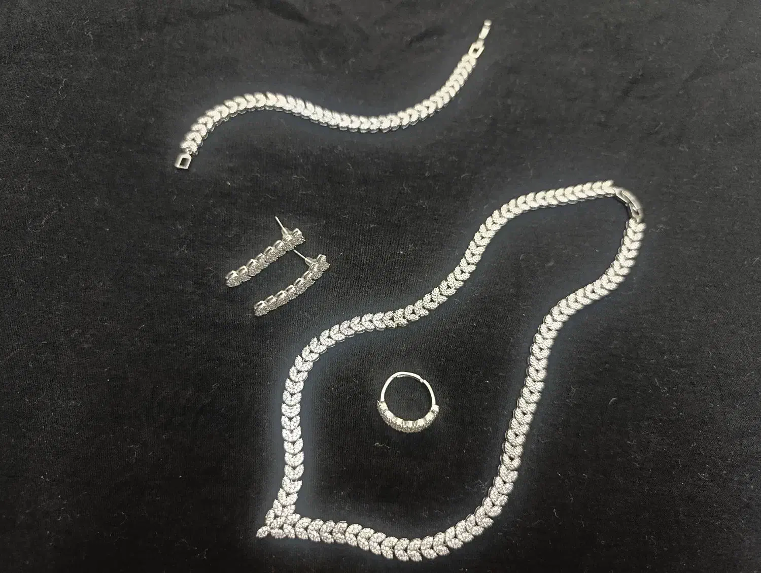 ست کامل زیورآلات بدل رنگ ثابت مشابه طرح جواهر|بدلیجات|پاکدشت, پاکدشت (مامازند)|دیوار