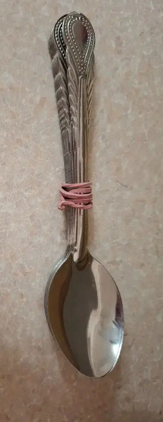 قاشق  نازک|ظروف سرو و پذیرایی|کاشان, طالقانی|دیوار