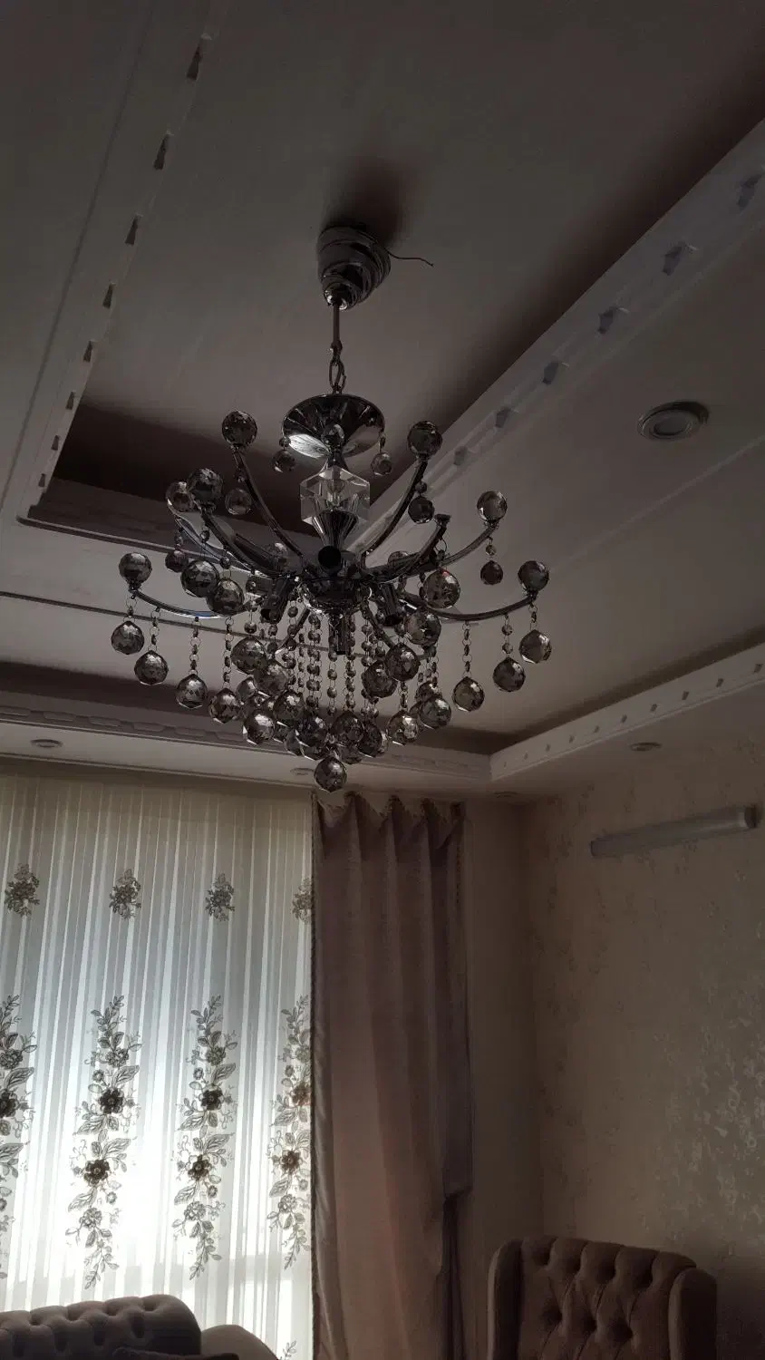 لوستر کریستالی|لوستر و چراغ آویز|قم, حنیف نژاد|دیوار