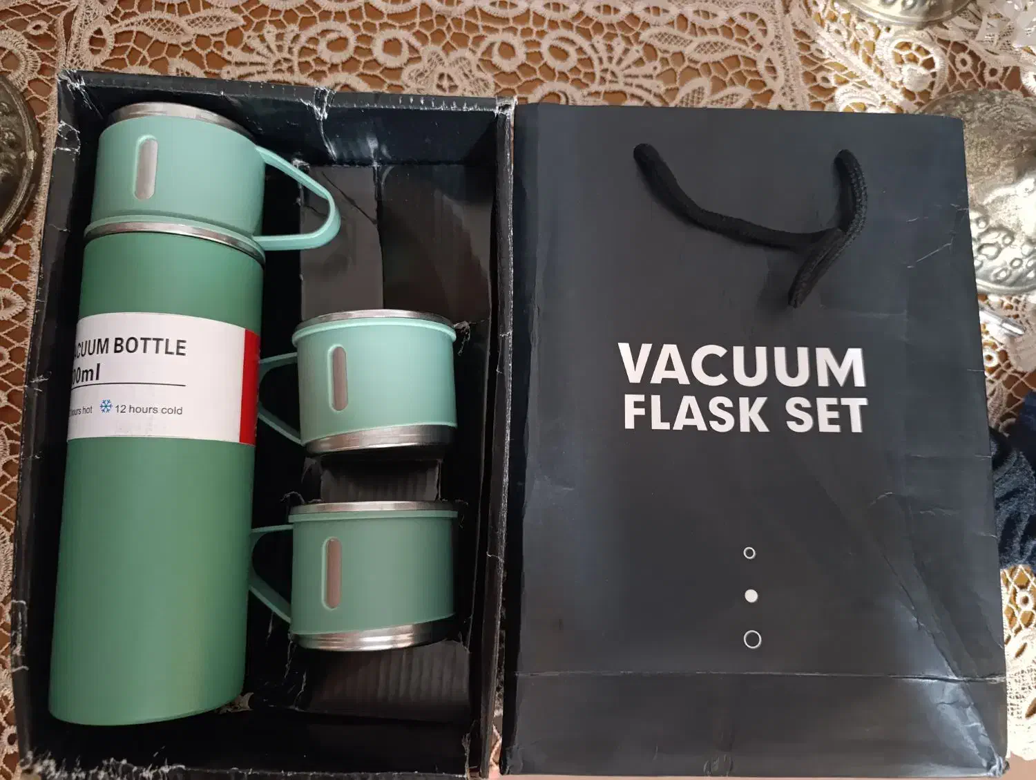 vacuumbottle فلاسک یک لیتری|ظروف نگهدارنده، پلاستیکی، یکبارمصرف|سنقر, |دیوار