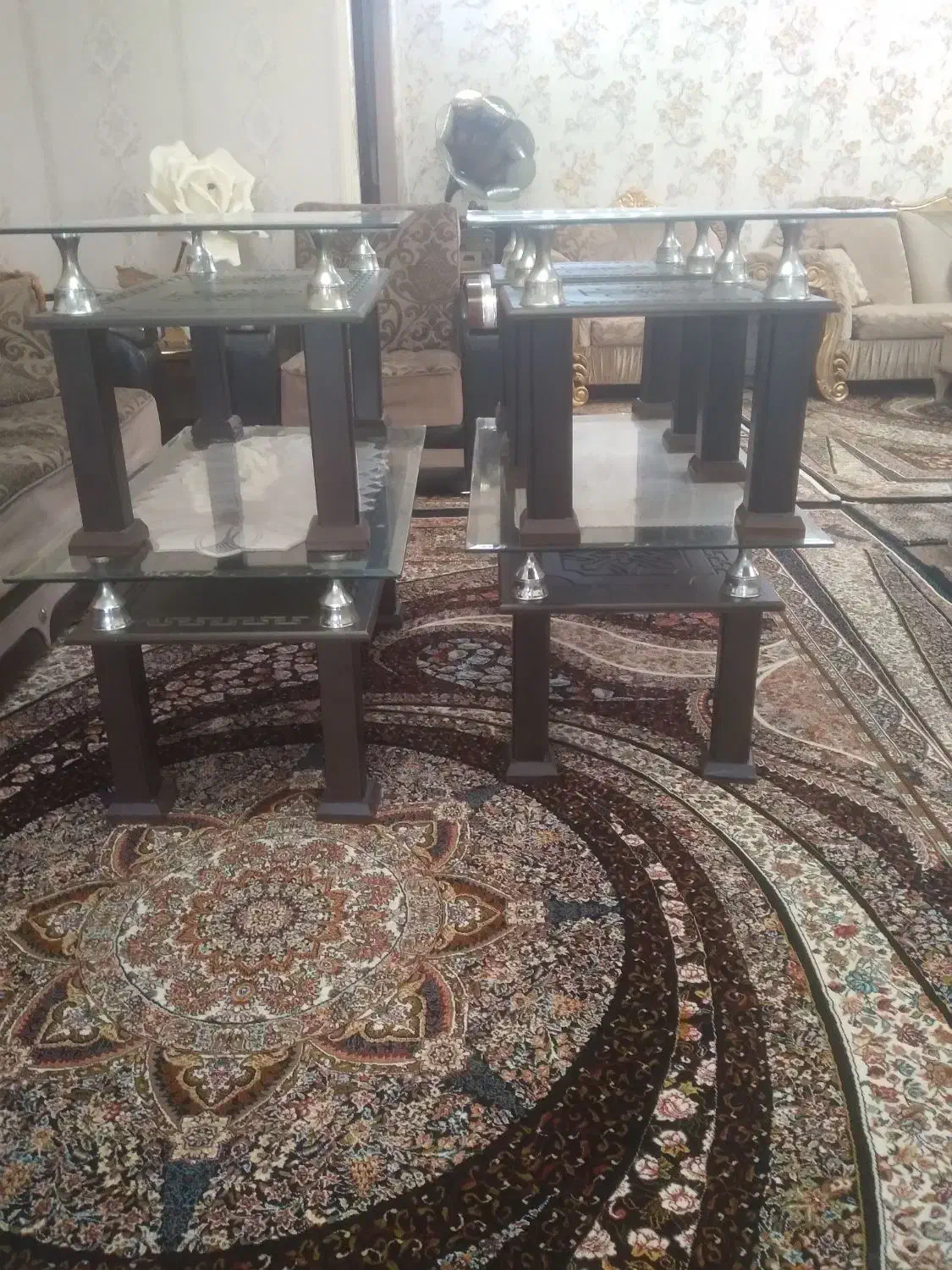 میز جلومبلی و عسلی|مبلمان خانگی و میز عسلی|اهر, |دیوار