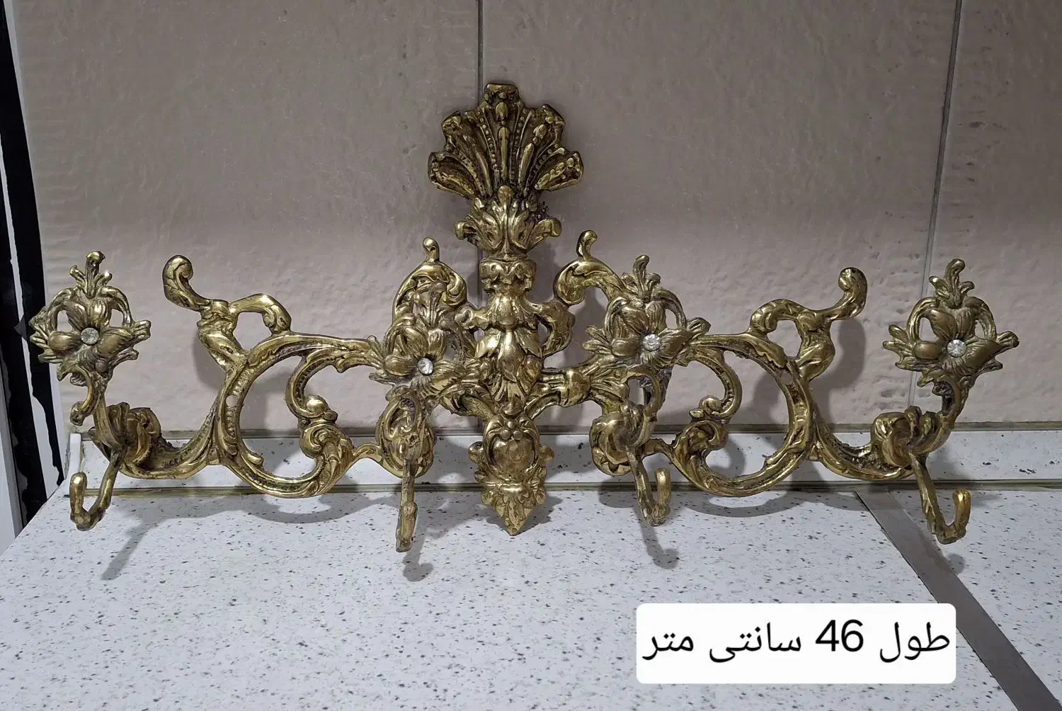 چوب لباسی و جا کلیدی برنز|صنایع دستی و سایر لوازم تزئینی|قرچک, مهدیه|دیوار