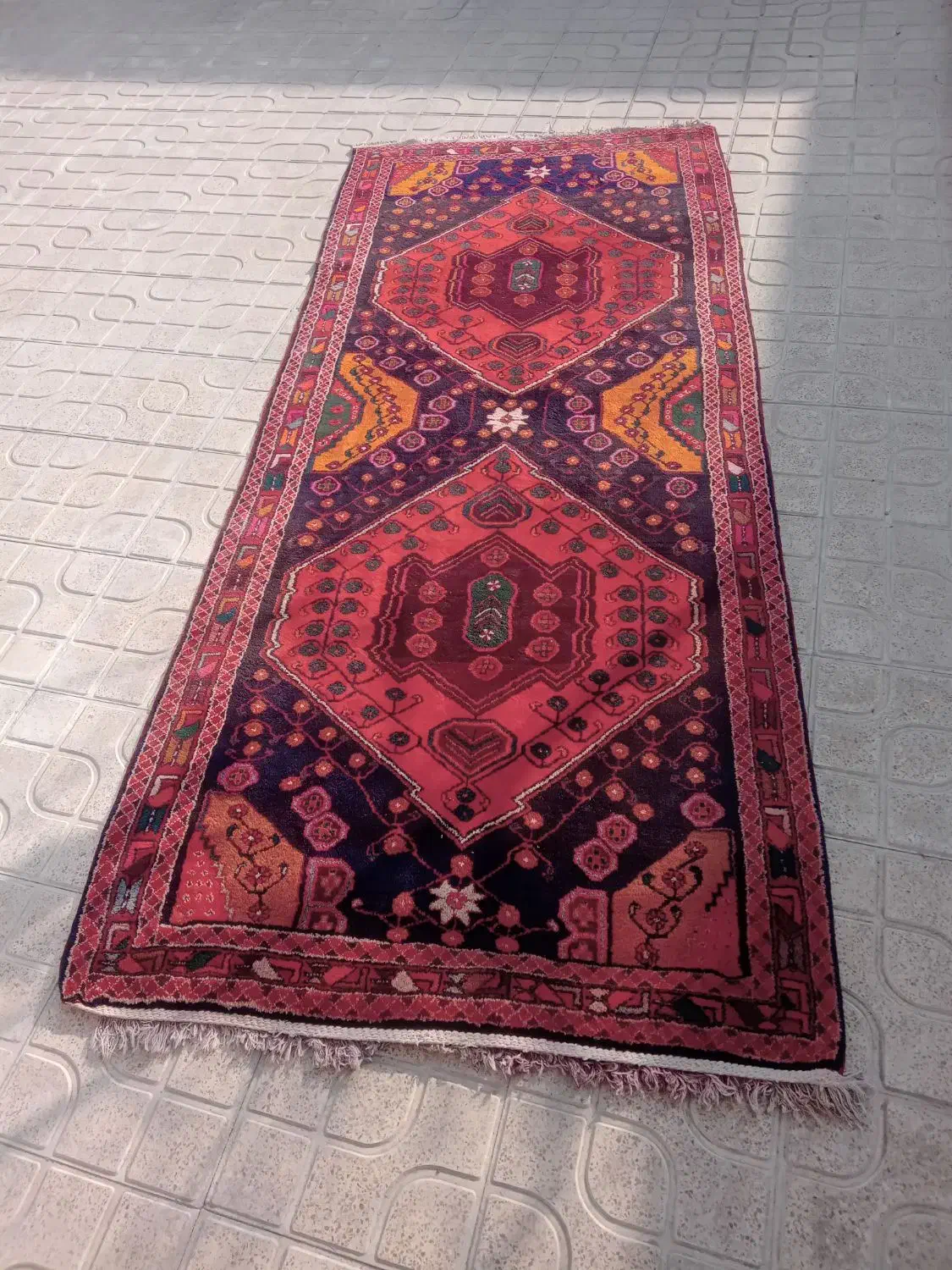 فرش کناره  ۳۵۰ در۱۴۰|فرش|بناب, |دیوار