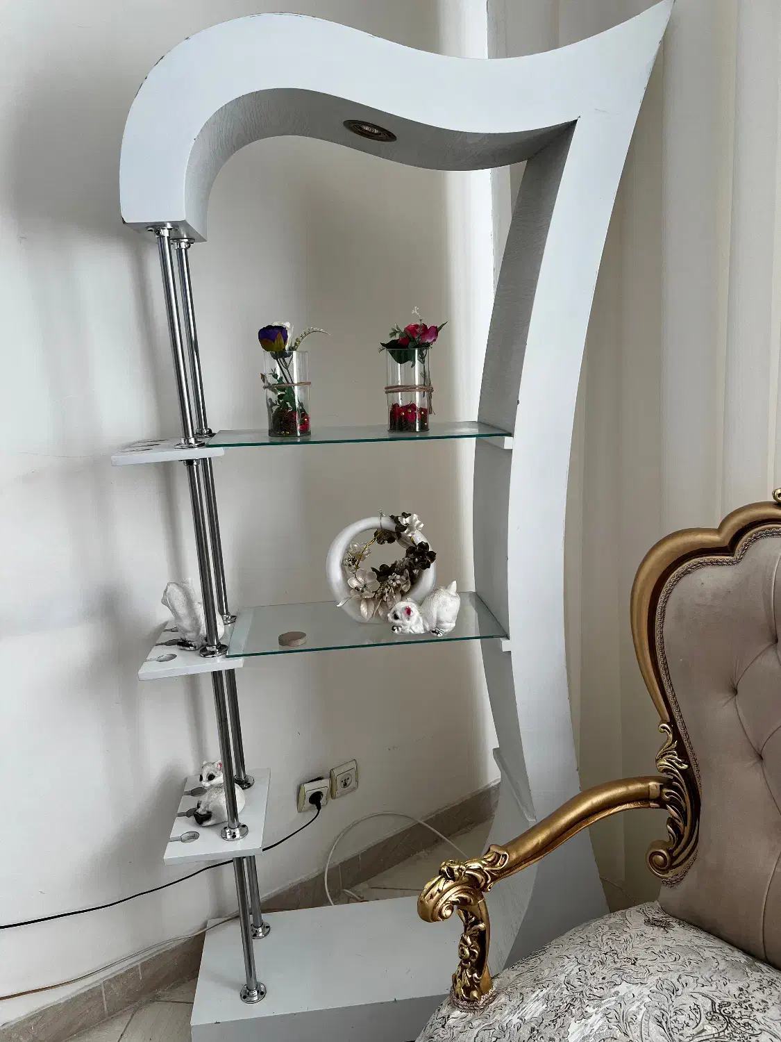 بوفه 7 /ساعت ایستاده|بوفه، ویترین، کنسول|همدان, |دیوار