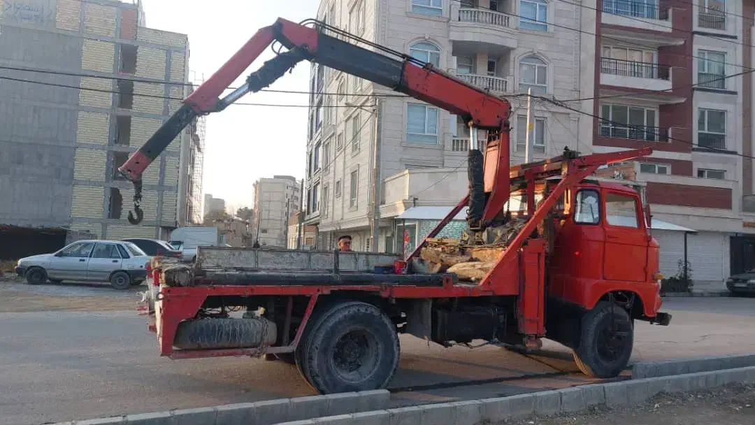 جرثقیل|خودرو سنگین|شیروان (خراسان), |دیوار