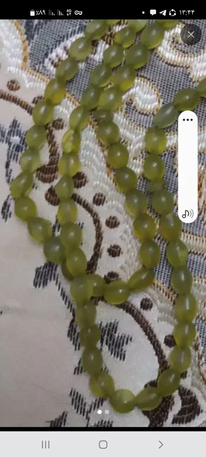 تسبیح شاه مقصود قدیمی ۱۰۰ دانه|بدلیجات|کازرون, |دیوار