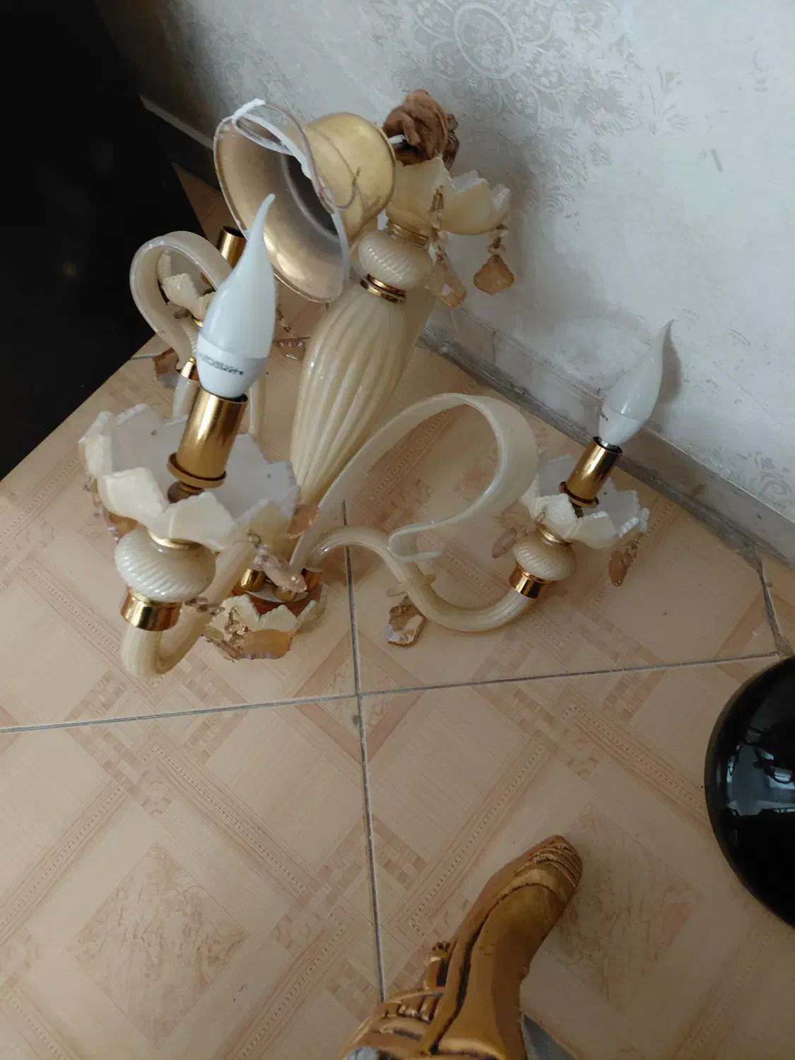 لوستر|لوستر و چراغ آویز|ری, ولی آباد|دیوار