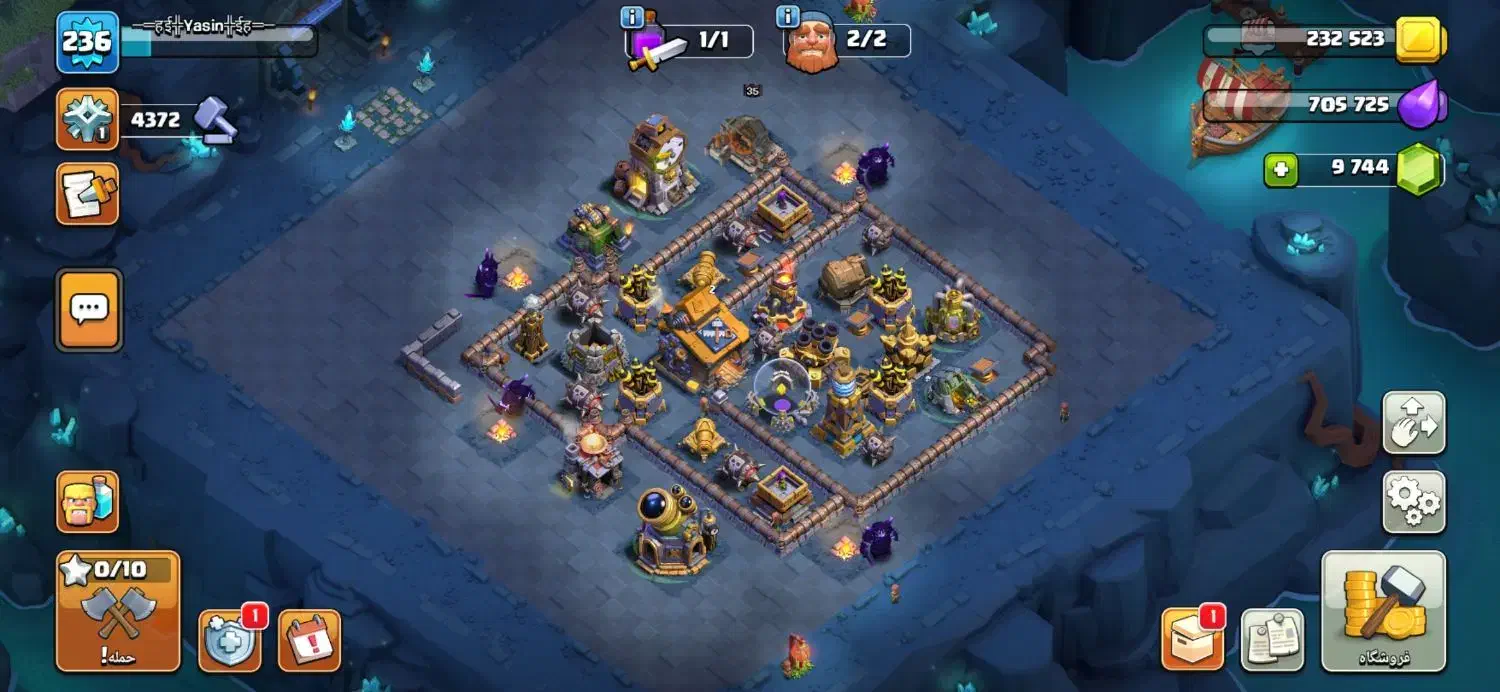 اکانت کلش افکلنز|کنسول، بازی ویدئویی و آنلاین|کجور, |دیوار