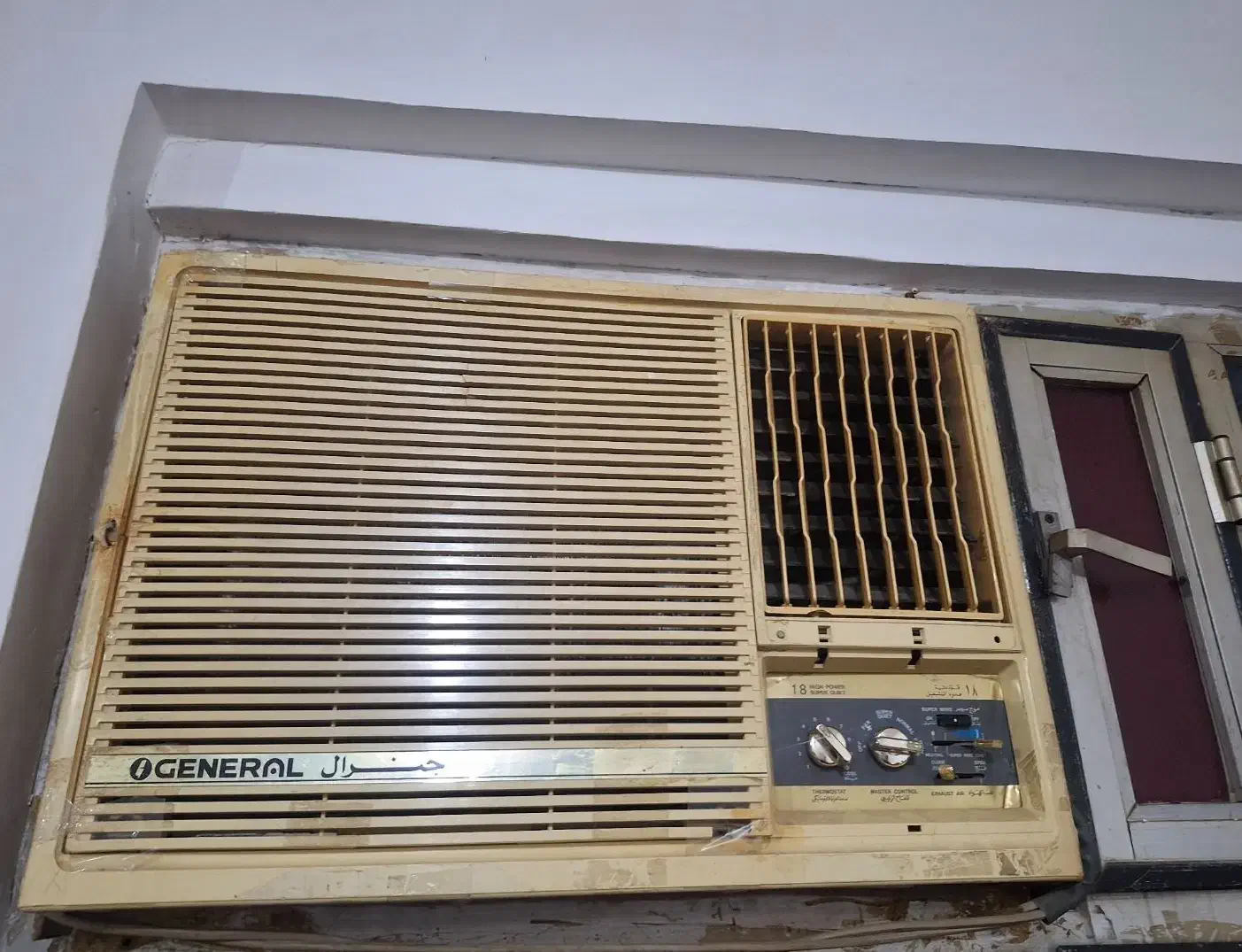 خرید و فروش کولر پنجره ای جنرال کارکرده|کولر گازی و فنکوئل|پارسآباد, |دیوار