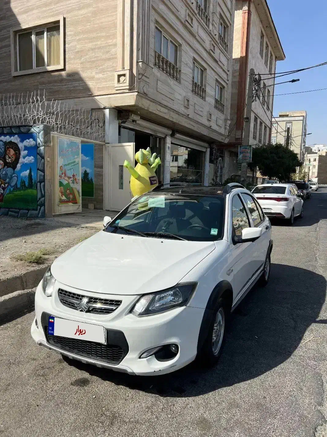 کوییک|خودرو سواری و وانت|اندیشه, اندیشه فاز ۱|دیوار